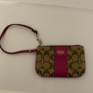 Coach wristlet